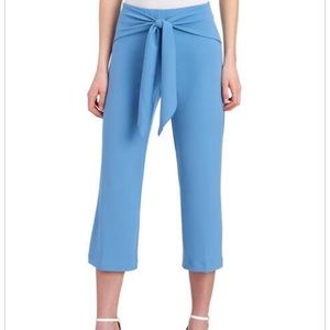 Brand New Blue Crops Tie Pants